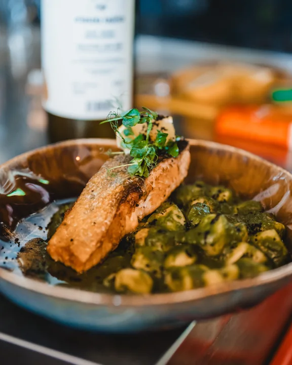 A dish from the Mia kitchen